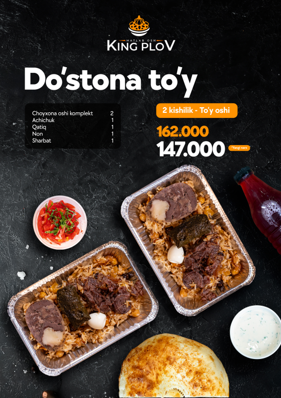 'Do'stona' set 2 kishilik