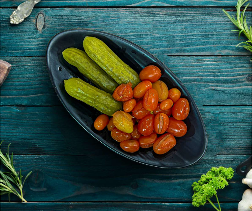 Used pickled cucumbers